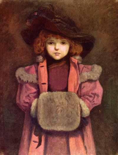 Il manicotto (incompiuto) di Kate Greenaway da Kate Greenaway